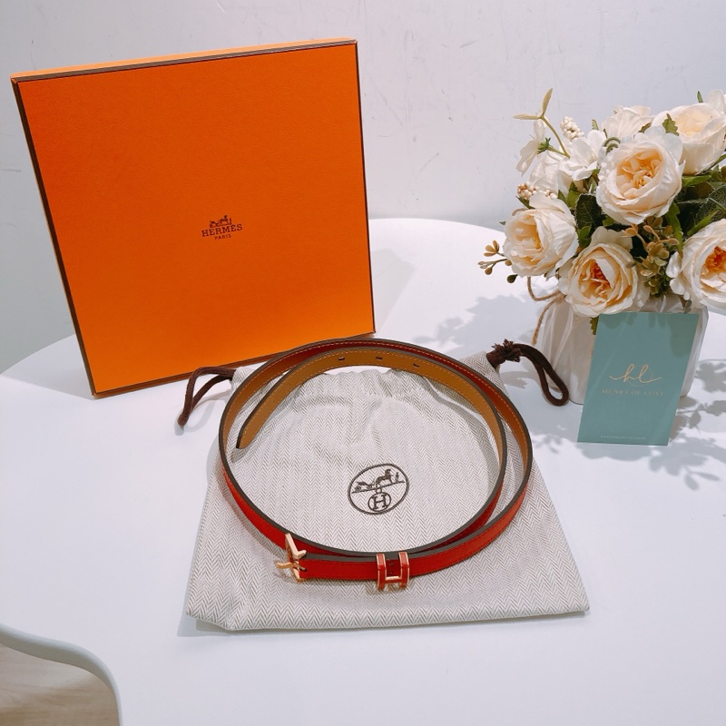 TW4654 HERMES 愛馬仕小號H字牛皮腰帶POP H 15 BICOLORE BELT 80CM EPSOM-10