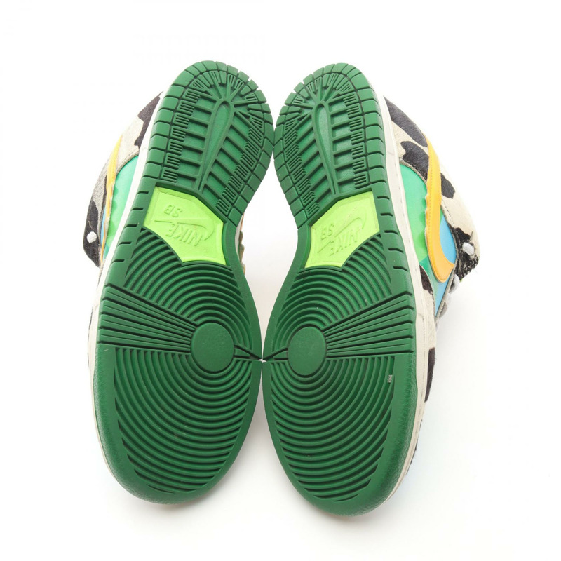 NIKE × BEN & JERRYS SB DUNK LOW CHUNKY DUNKY 運動鞋，真皮材質，美碼 7.5，二手男款-3