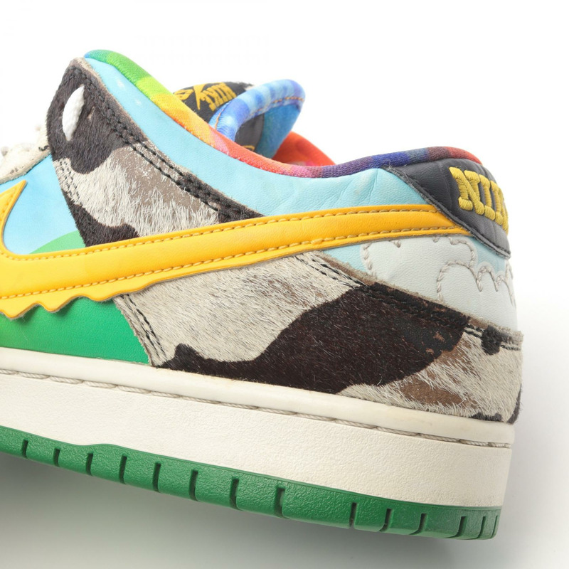 NIKE × BEN & JERRYS SB DUNK LOW CHUNKY DUNKY 運動鞋，真皮材質，美碼 7.5，二手男款-8