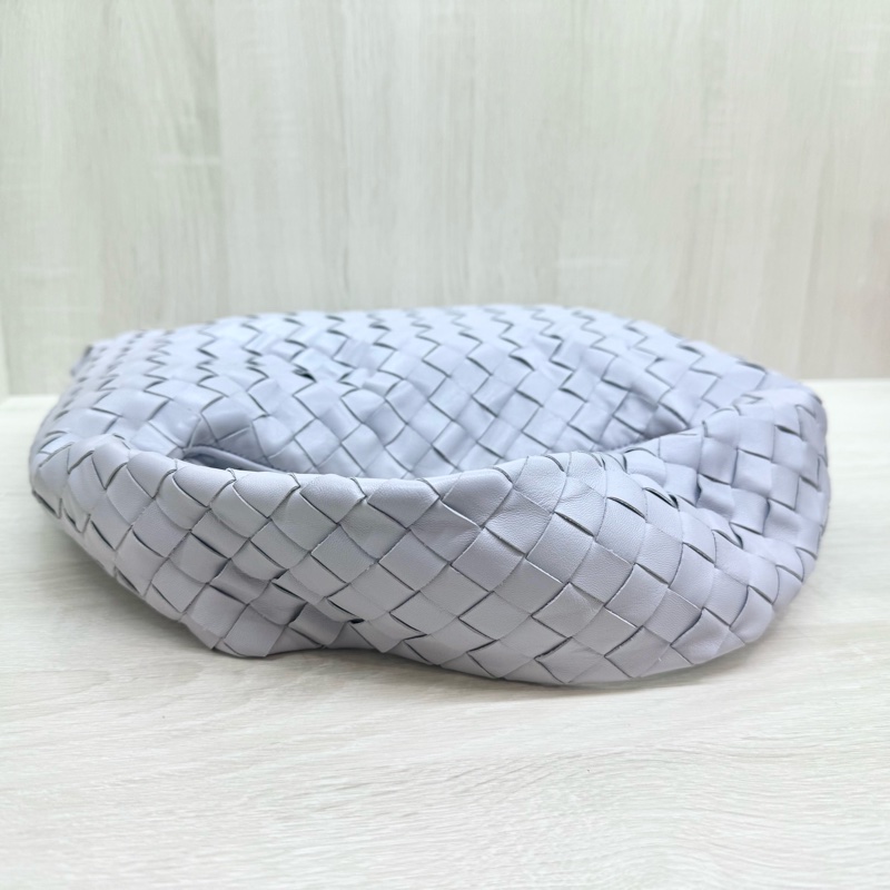 BV淡薰衣草紫小牛皮Hop編織肩背包763966-5