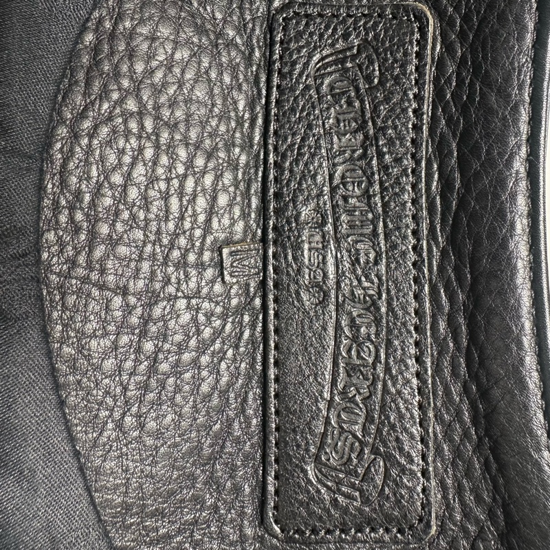 Chrome Hearts 口袋拉链休闲皮马甲-6