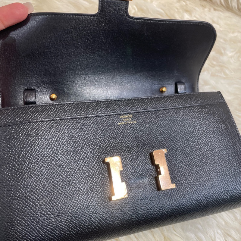 Hermès Constance To Go 黑色玫瑰金扣-7