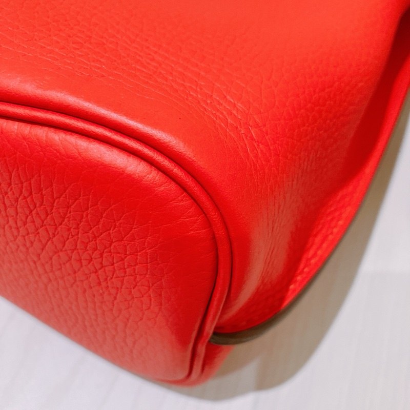 TK1917 HERMES 愛馬仕 凱莉扣帶 單肩 斜挎包 SO KELLY 22CM TOGO ROSE X PHW-8