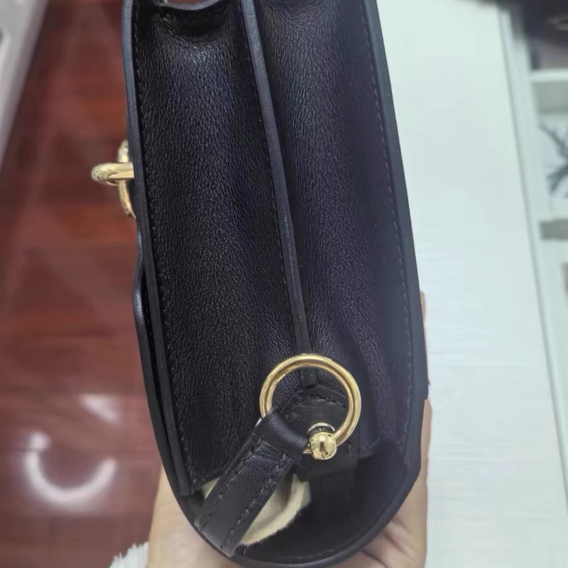 愛馬仕黑金豬鼻包roulis 19 stamp Y-5