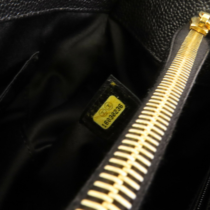 CHANEL 牛皮皮革GST Grand Shopping Tote Bag金扣鏈帶肩背袋-8