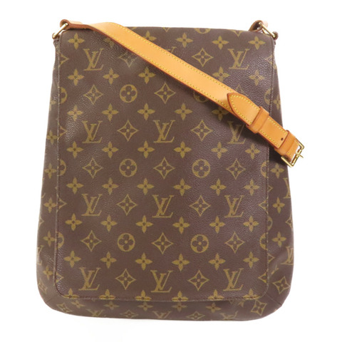 LOUIS VUITTON Monogram Musette金扣肩背袋