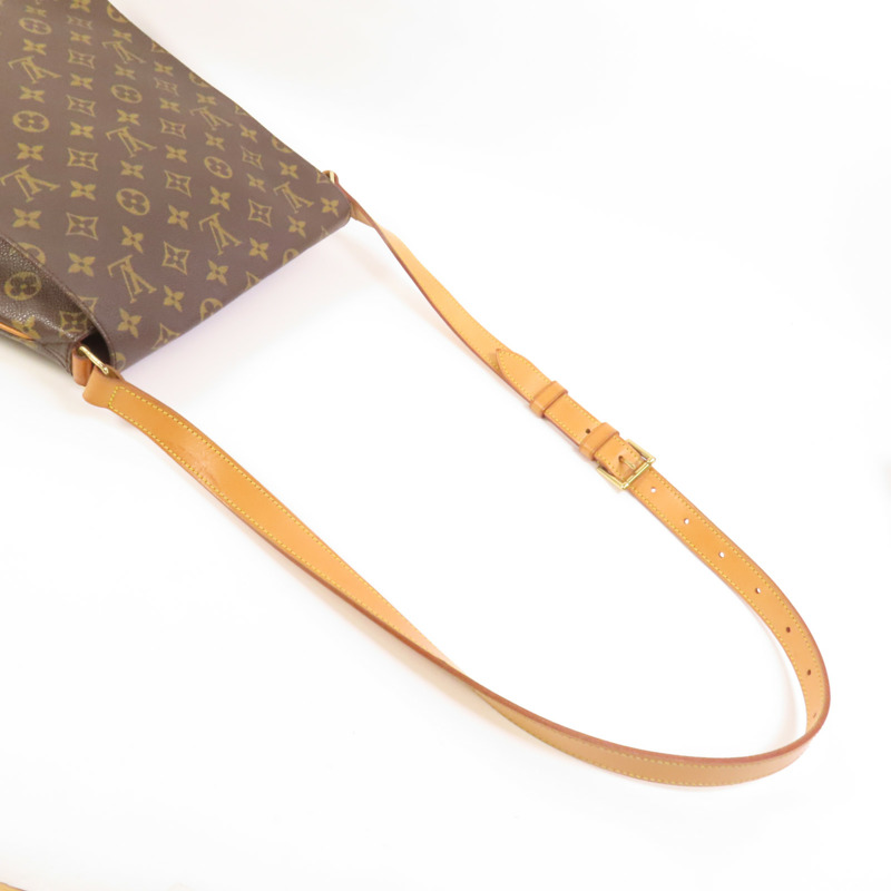 LOUIS VUITTON Monogram Musette金扣肩背袋-4