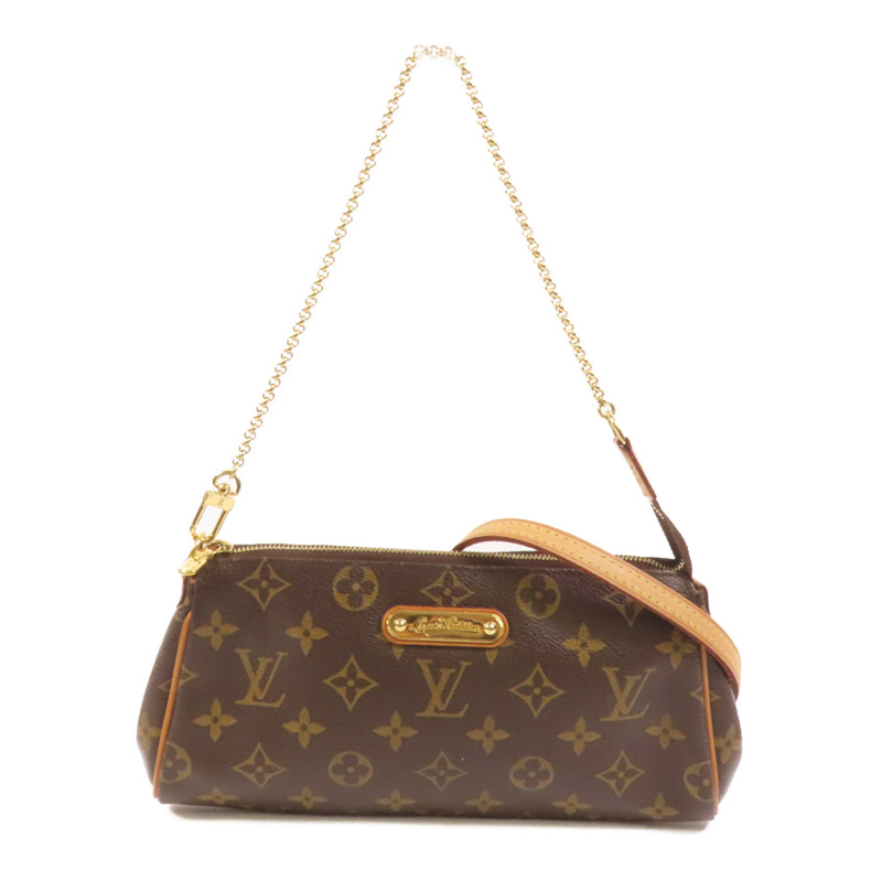 LOUIS VUITTON Monogram Eva金扣手挽肩背兩用袋-0