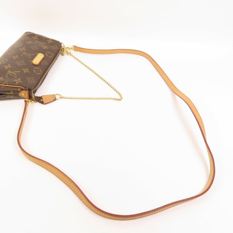 LOUIS VUITTON Monogram Eva金扣手挽肩背兩用袋-4