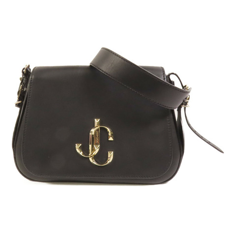 JIMMY CHOO 牛皮皮革Shoulder Bag金扣肩背袋