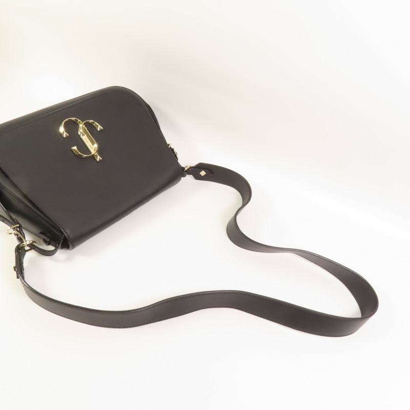 JIMMY CHOO 牛皮皮革Shoulder Bag金扣肩背袋-4