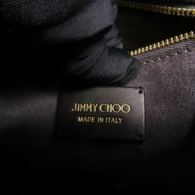 JIMMY CHOO 牛皮皮革Shoulder Bag金扣肩背袋-7