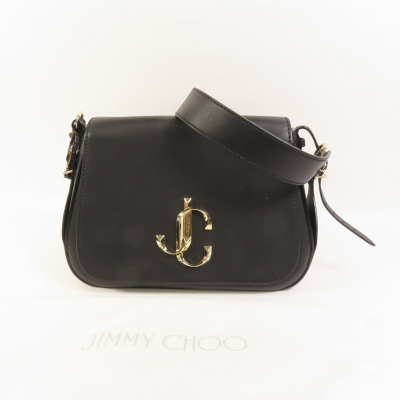 JIMMY CHOO 牛皮皮革Shoulder Bag金扣肩背袋-8