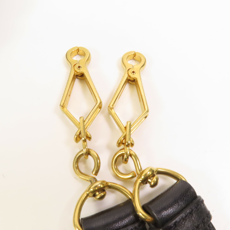 Miu Miu 羊皮皮革2 Way Shoulder金扣手挽肩背兩用袋-5