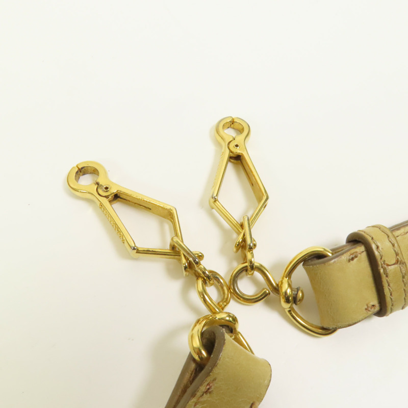 Miu Miu 牛皮皮革2 Way Shoulder金扣手挽肩背兩用袋-5