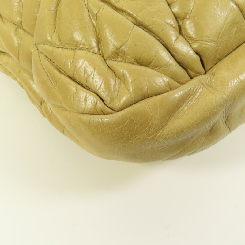 Miu Miu 牛皮皮革2 Way Shoulder金扣手挽肩背兩用袋-14