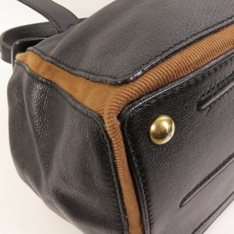 YVES SAINT LAURENT 牛皮皮革Muse Two金扣手挽袋-12