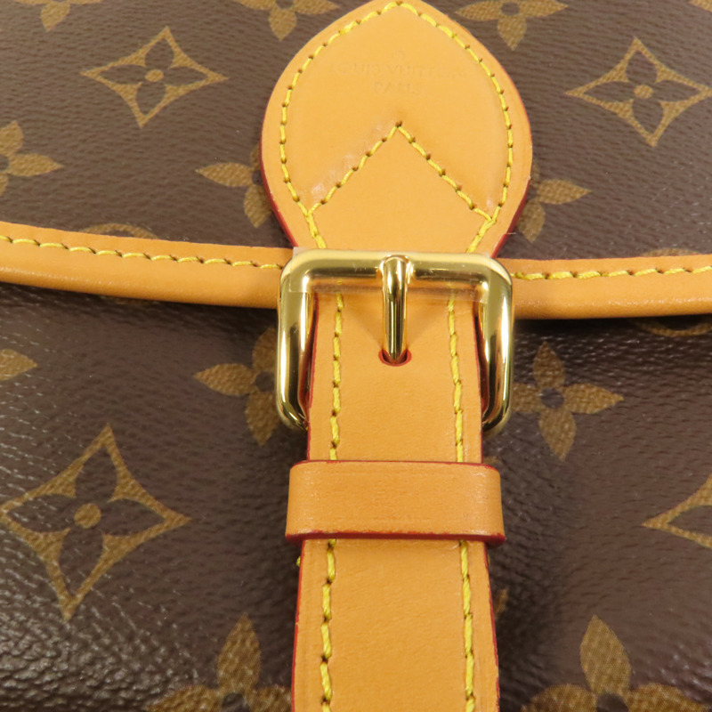 LOUIS VUITTON Monogram Diane金扣手挽肩背兩用袋-9