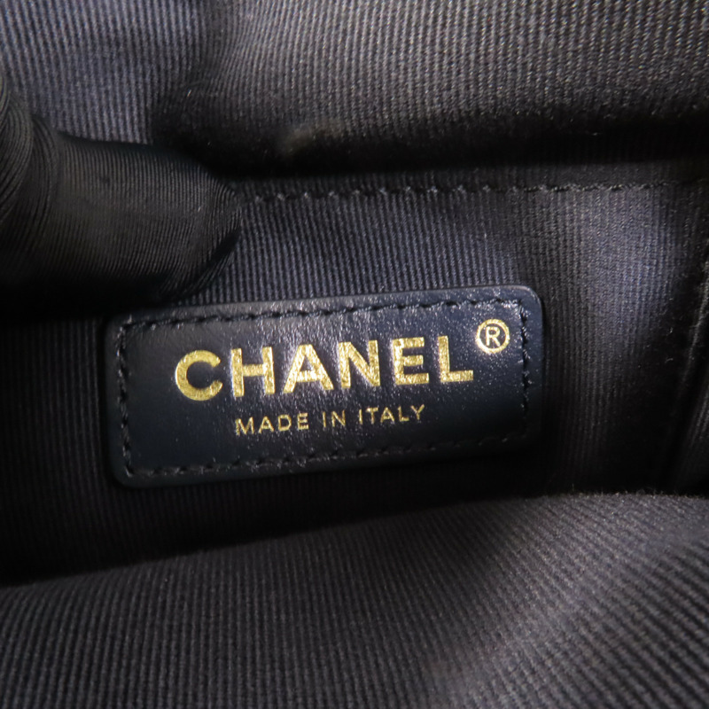 CHANEL 牛皮皮革Camera Bag金扣鏈帶肩背袋-9