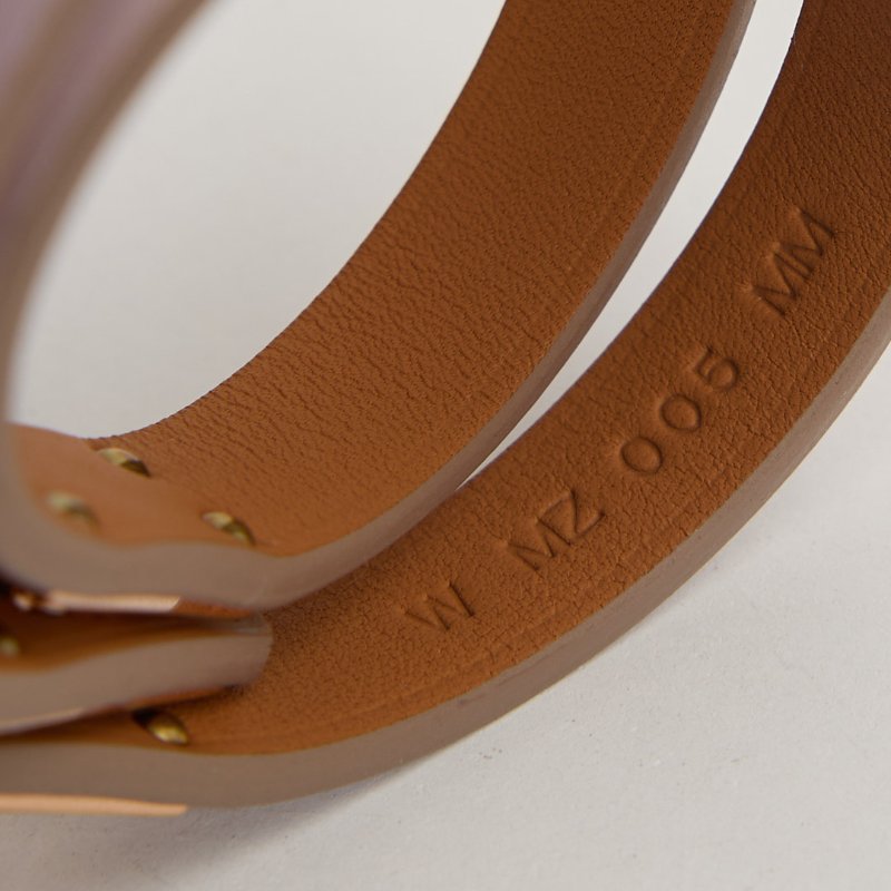 Hermès Double Kelly 雙圈手環/淡紫色-9