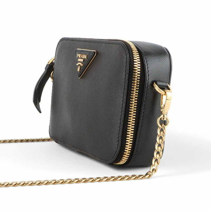 【包稅】PRADA Saffiano Odette 鏈條腰包 32856--1
