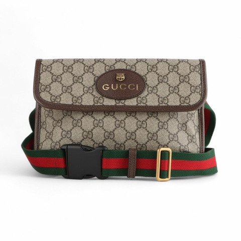 GUCCI 493930 GG Supreme Neo Vintage 斜背包 32856-