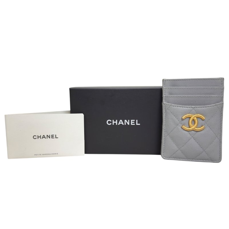 CHANEL CC 荔枝皮 卡包-0