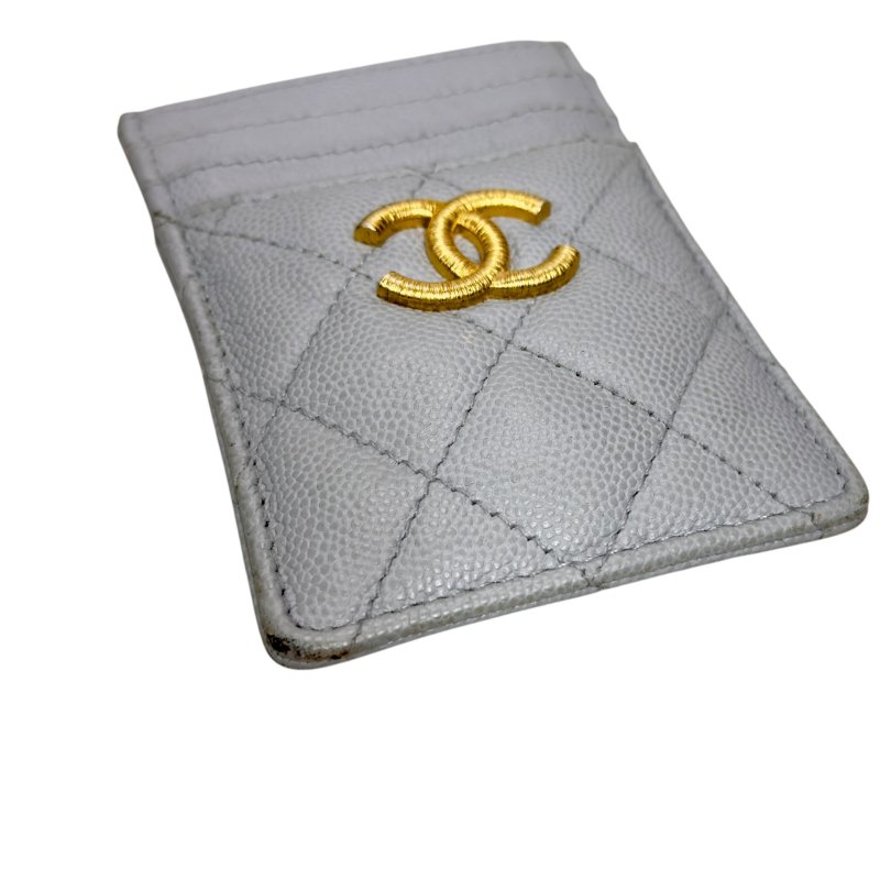 CHANEL CC 荔枝皮 卡包-4