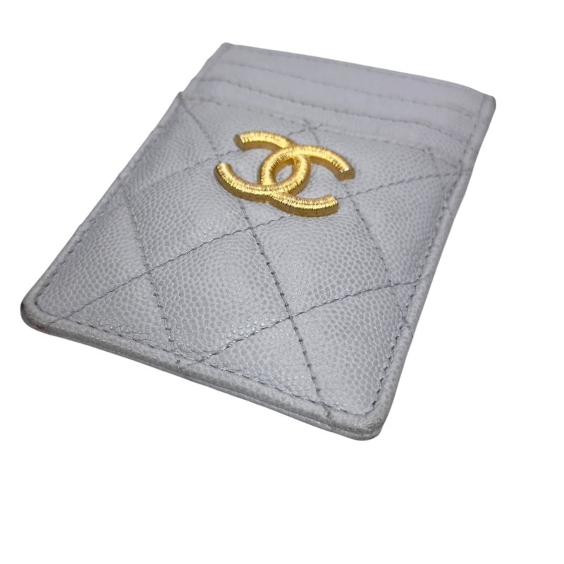 CHANEL CC 荔枝皮 卡包-5