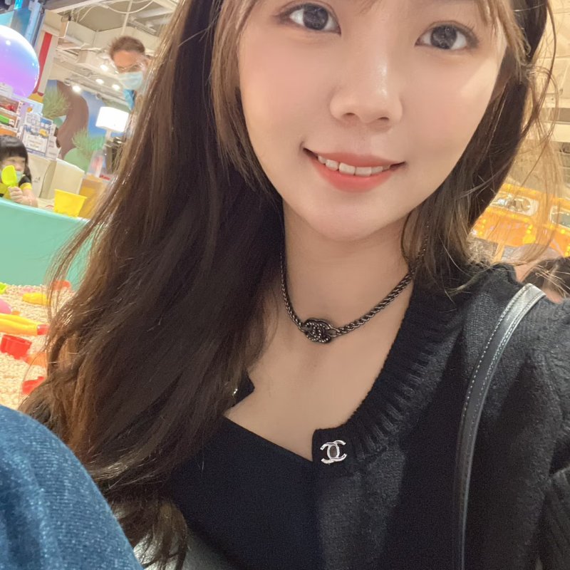 CHANEL 24A水鑽雙C項鍊 - So black-1