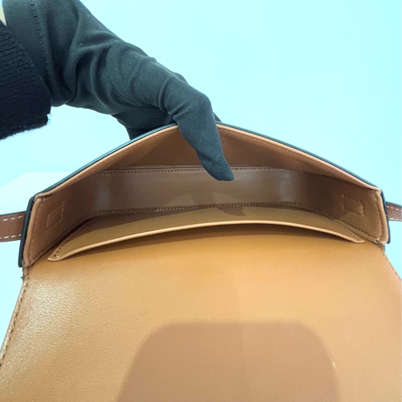 Celine字花凱旋門肩背包-7