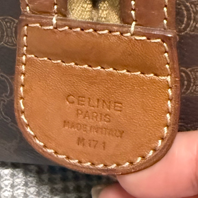 「中古」Celine復古波士頓包-13