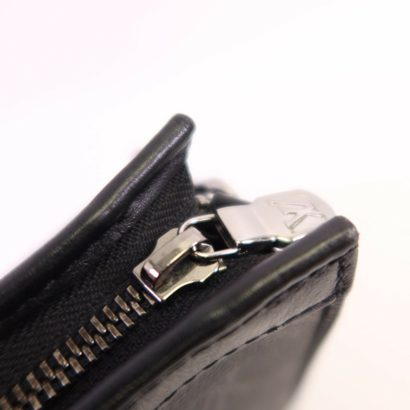 LOUIS VUITTON Monogram Eclipse Gastony銀扣肩背袋-9