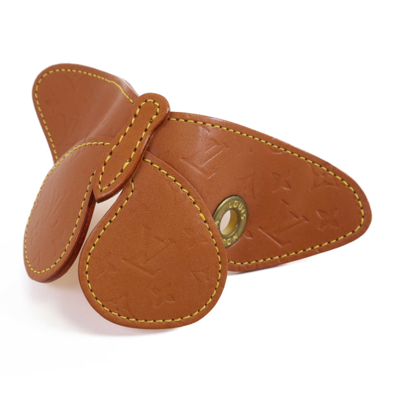 LOUIS VUITTON 皮革Butterfly Hair Pin Barrette髮飾-3