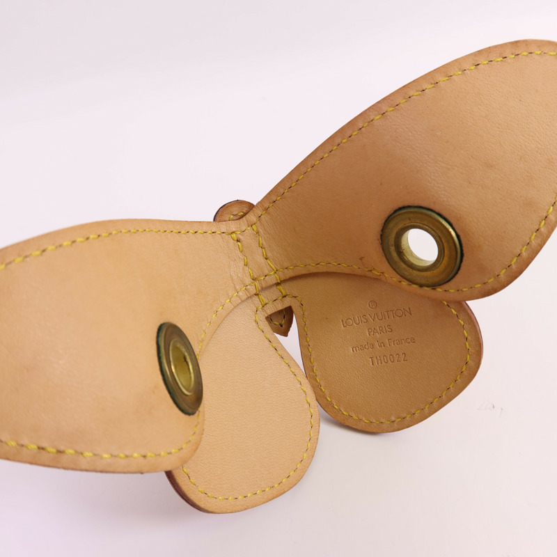 LOUIS VUITTON 皮革Butterfly Hair Pin Barrette髮飾-4