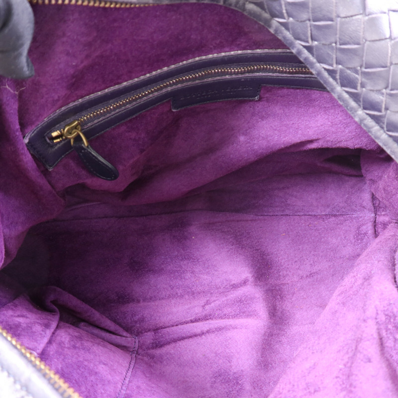 BOTTEGA VENETA 織紋皮革Shoulder Bag金扣肩背袋-4