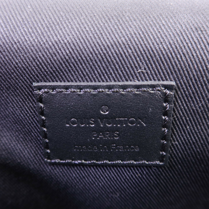 LOUIS VUITTON Monogram Eclipse Steamer Wearable Wallet肩背袋-12