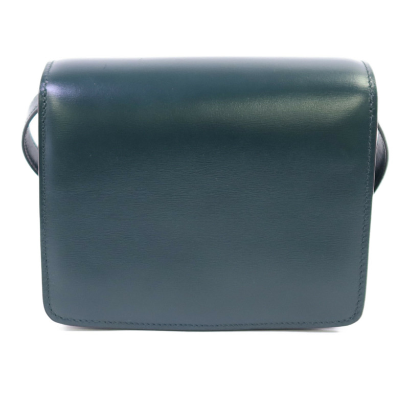 CELINE 牛皮皮革Mini Classic Box金扣肩背袋-1
