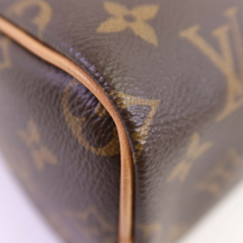 LOUIS VUITTON Monogram Nano Speedy金扣手挽肩背兩用袋-5