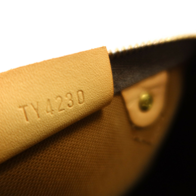 LOUIS VUITTON Monogram Nano Speedy金扣手挽肩背兩用袋-11