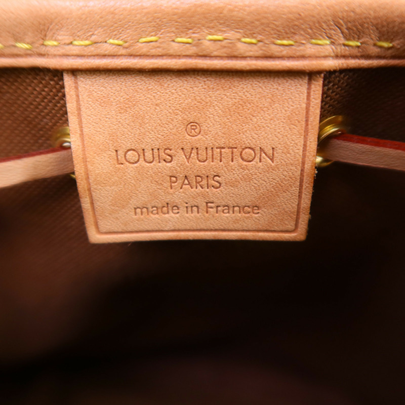 LOUIS VUITTON Monogram Nano Noe金扣肩背袋-12