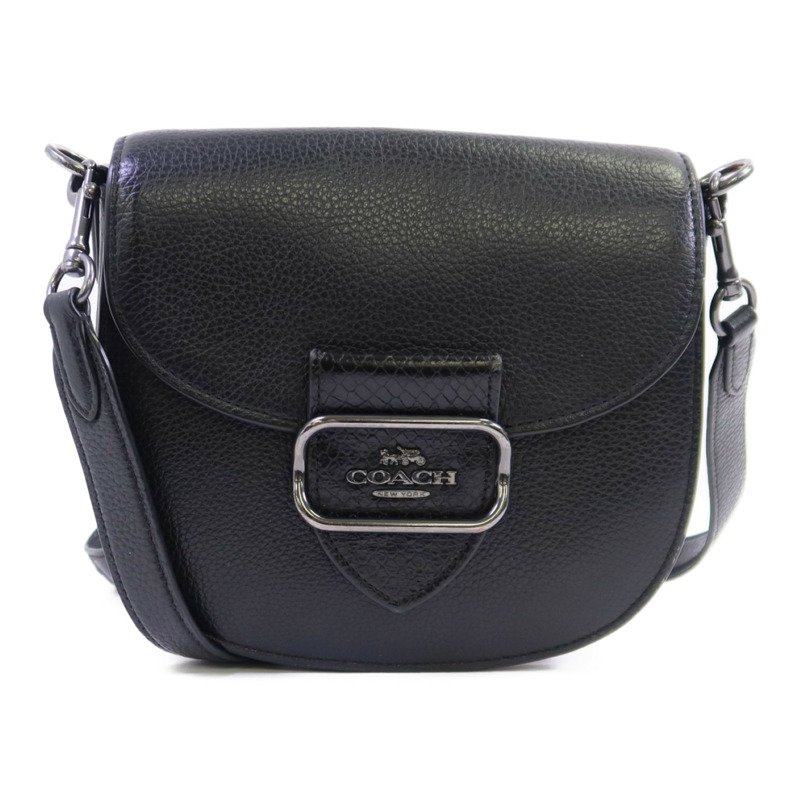 COACH 牛皮皮革Shoulder Bag肩背袋-0