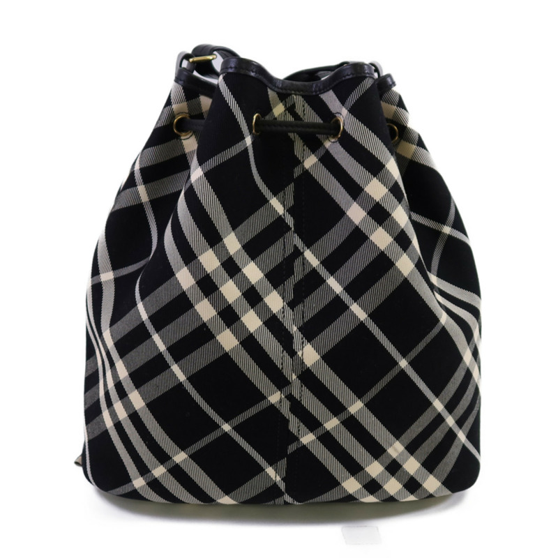 BURBERRY 帆布Shoulder Bag金扣肩背袋-1