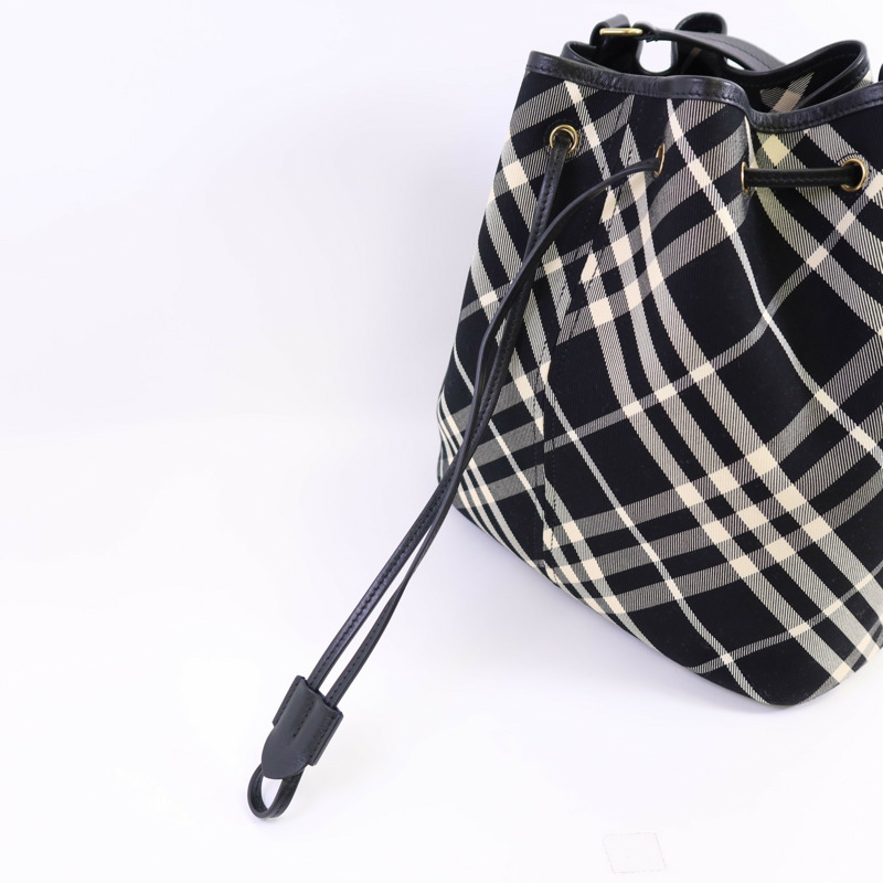 BURBERRY 帆布Shoulder Bag金扣肩背袋-11