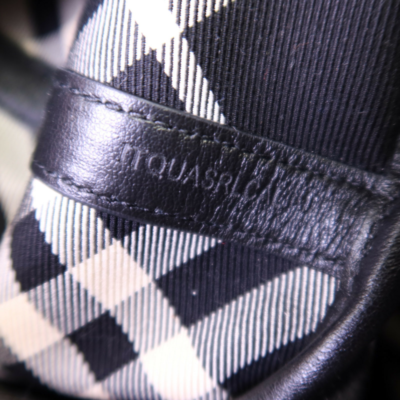 BURBERRY 帆布Shoulder Bag金扣肩背袋-14