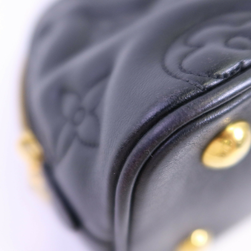 LOUIS VUITTON Bubblegram皮革Alma BB金扣手挽肩背兩用袋-5