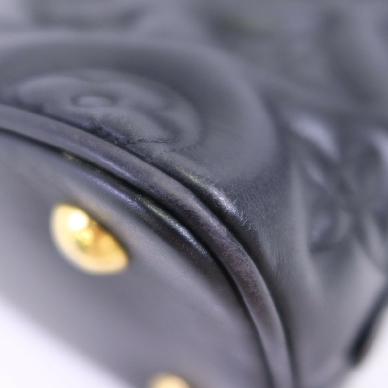 LOUIS VUITTON Bubblegram皮革Alma BB金扣手挽肩背兩用袋-7