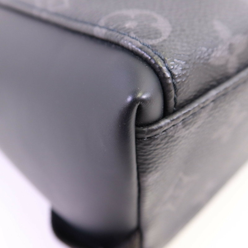 LOUIS VUITTON Monogram Eclipse Messenger PM Voyager銀扣肩背袋-7