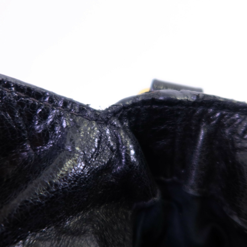 Miu Miu 牛皮皮革Vittelo Lux Mini Bow金扣手挽肩背兩用袋-6