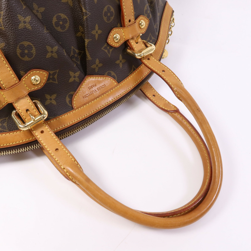 LOUIS VUITTON Monogram Tivoli GM金扣肩背袋-8
